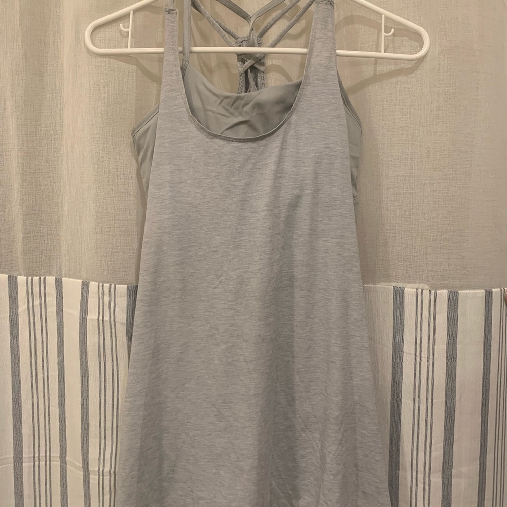Athleta yoga fitness bra top size small grey - Picture 3 of 9